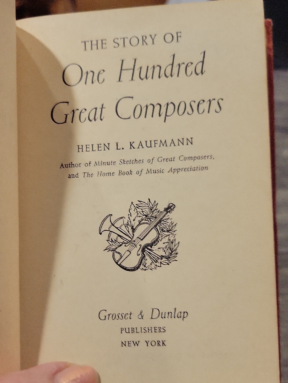 5 For 25.00 / 100 Great Composers/ Tiny Book 1943